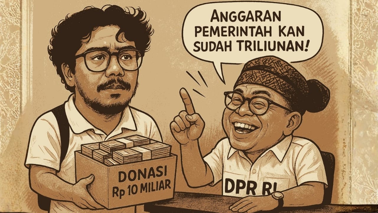 Viral!! Endipat Wijaya Anggota Dewan Perwakilan Rakyat (DPR) Komisi 1, dari Fraksi Partai Gerindra. Milih Mencibir Ferry Irwandi Ketimbang Mengawasi Anggaran Negara